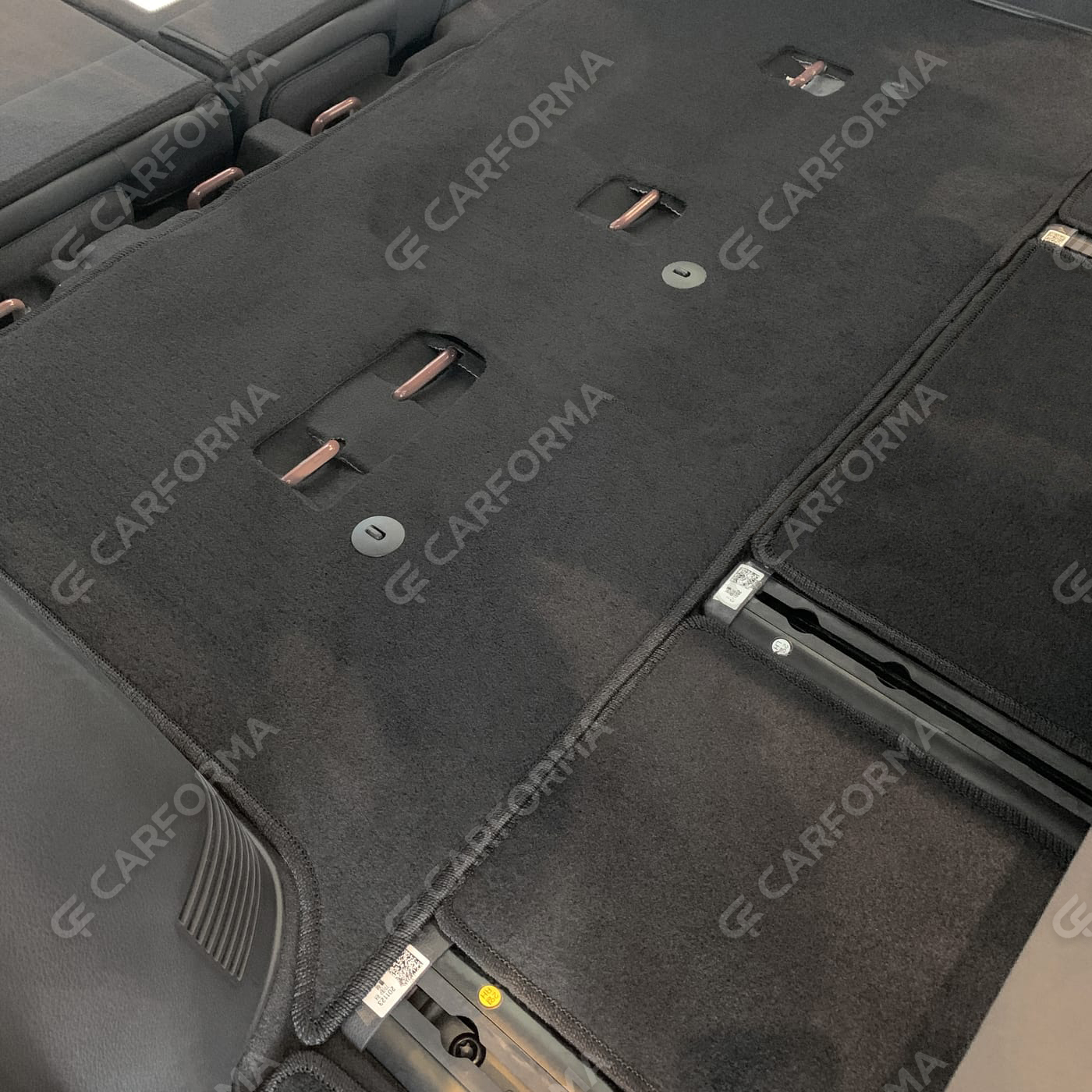 Ворсовые коврики на KIA Carnival IV 7 мест без оттоманок 2020&nbsp;-&nbsp;2026 в Смоленске