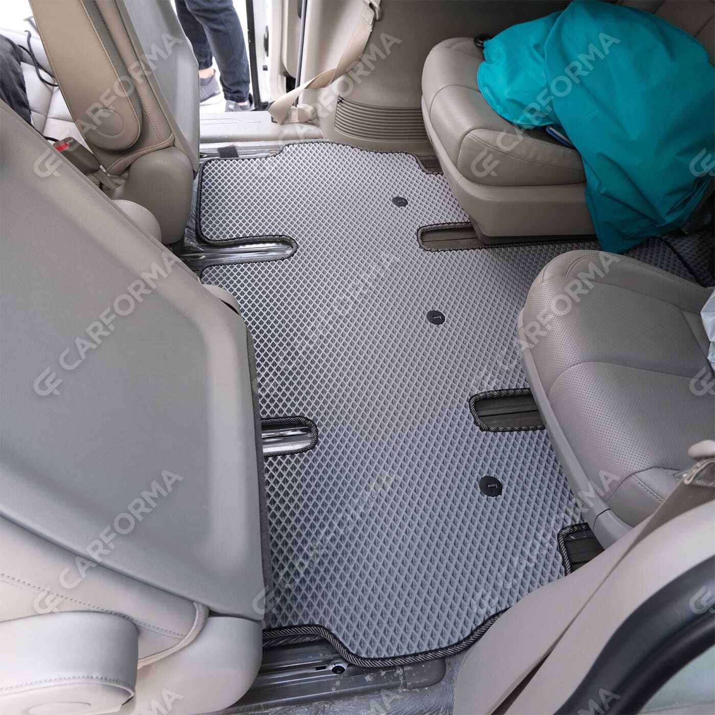 EVA коврики на KIA Carnival III 9 мест и 11 мест 2014&nbsp;-&nbsp;2021 в Смоленске