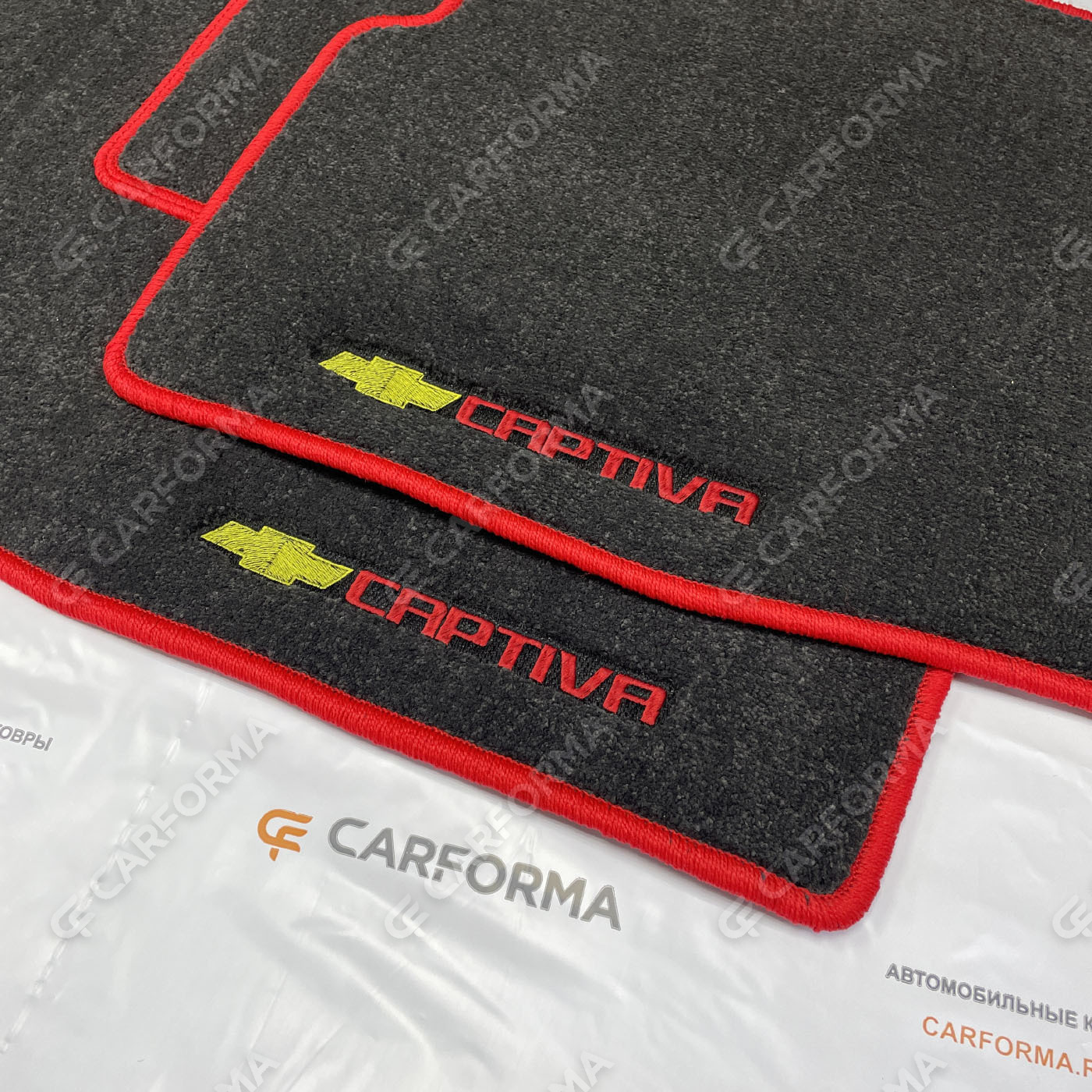 Ворсовые коврики на Chevrolet Captiva 2006&nbsp;-&nbsp;2016 в Смоленске