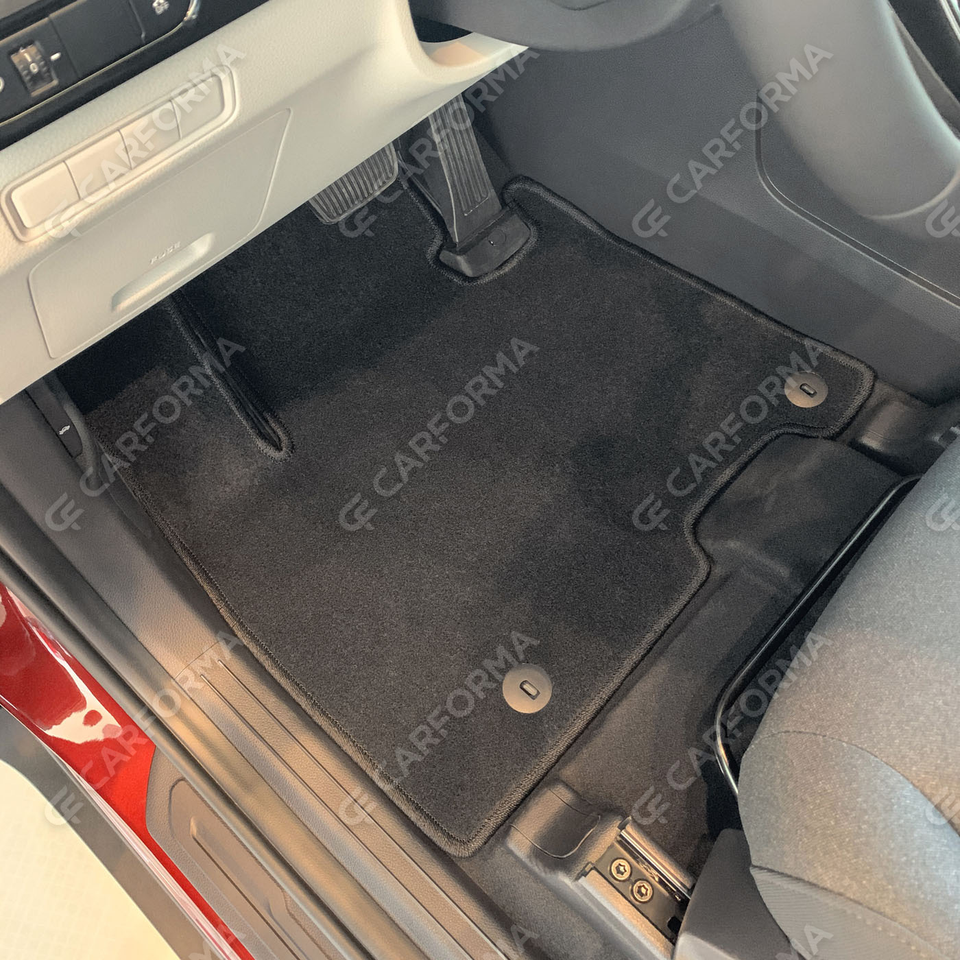 Ворсовые коврики на KIA Carnival IV 7 мест без оттоманок 2020&nbsp;-&nbsp;2026 в Смоленске