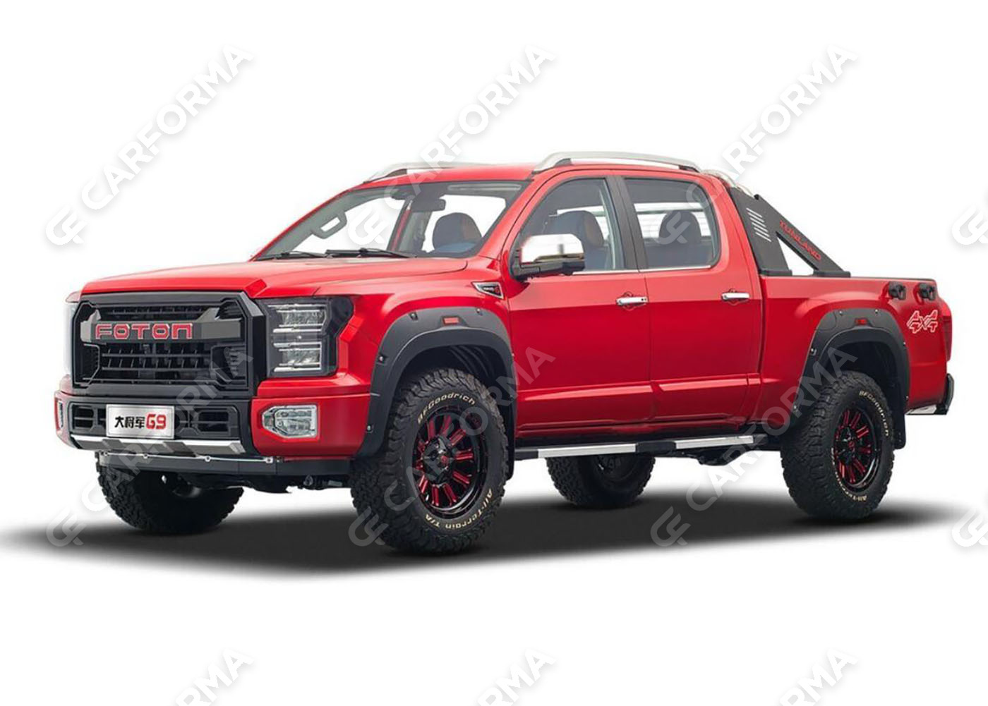 Коврики на Foton Tunland G9 2021&nbsp;-&nbsp;2026