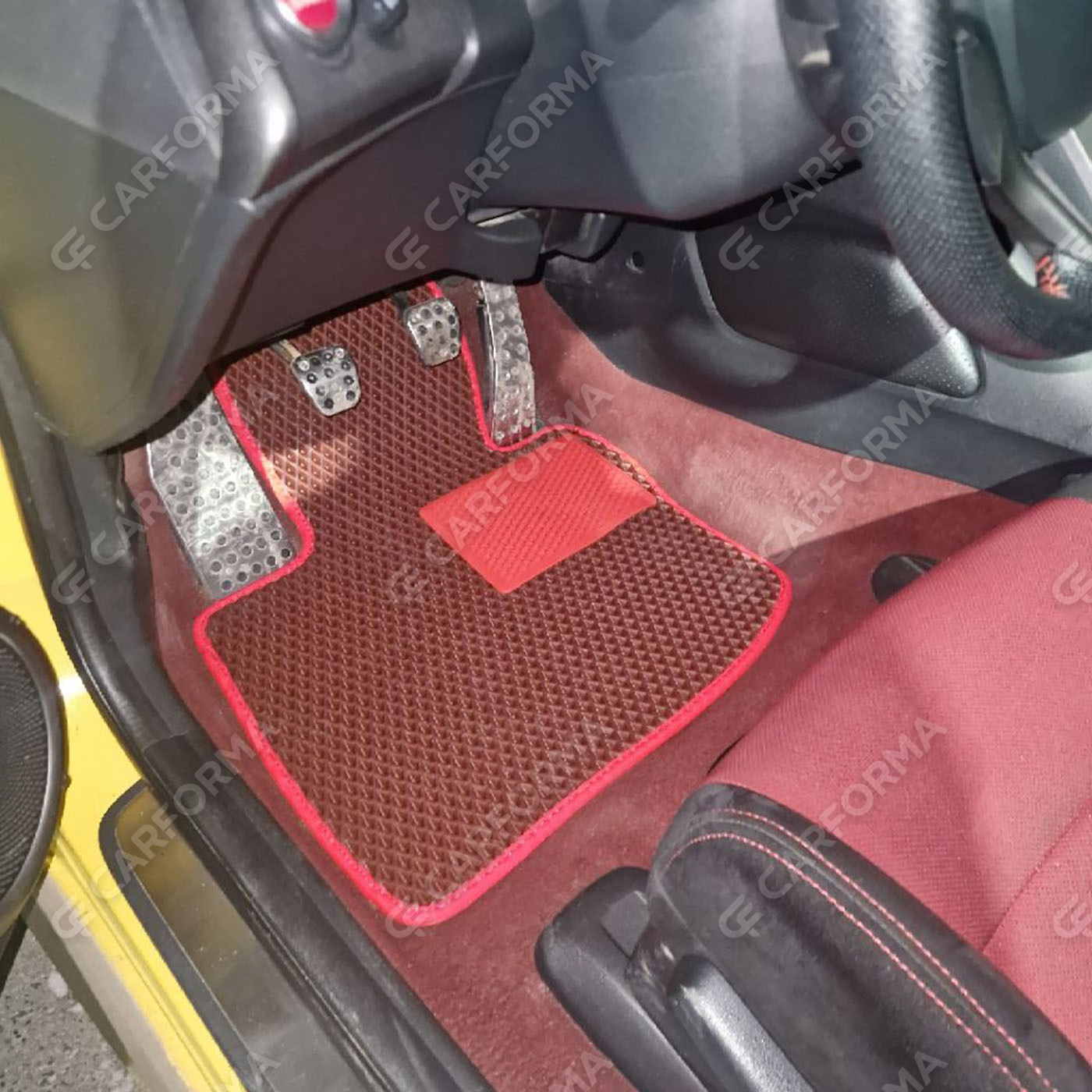 Ворсовые коврики на Honda Civic VIII 3d 2006&nbsp;-&nbsp;2011 в Смоленске