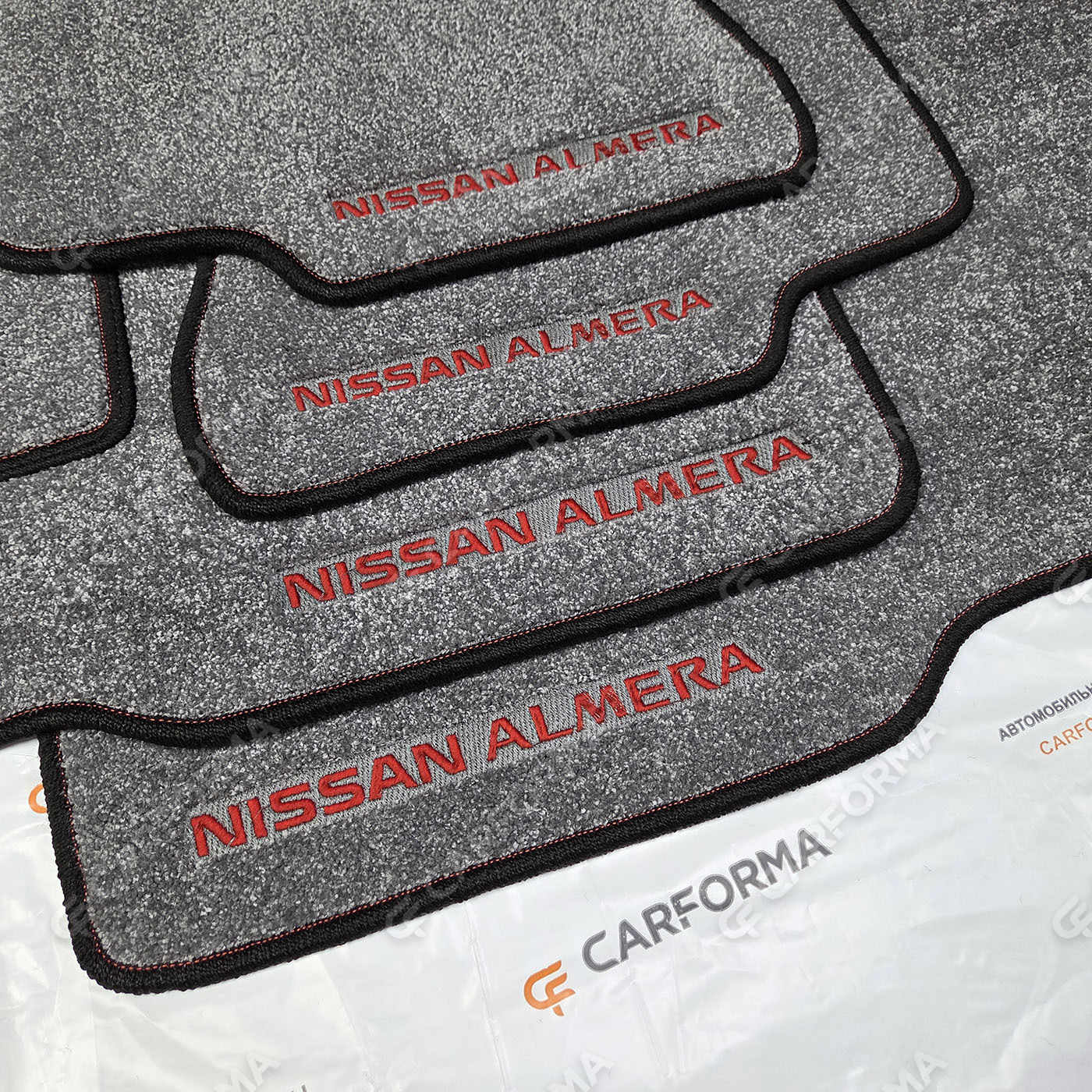 Ворсовые коврики на Nissan Almera II (N16) 2000&nbsp;-&nbsp;2006 в Смоленске