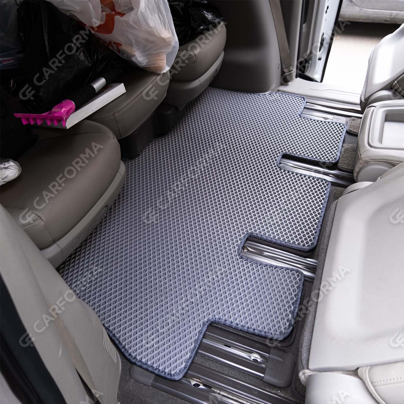 EVA коврики на KIA Carnival III 9 мест и 11 мест 2014&nbsp;-&nbsp;2021 в Смоленске