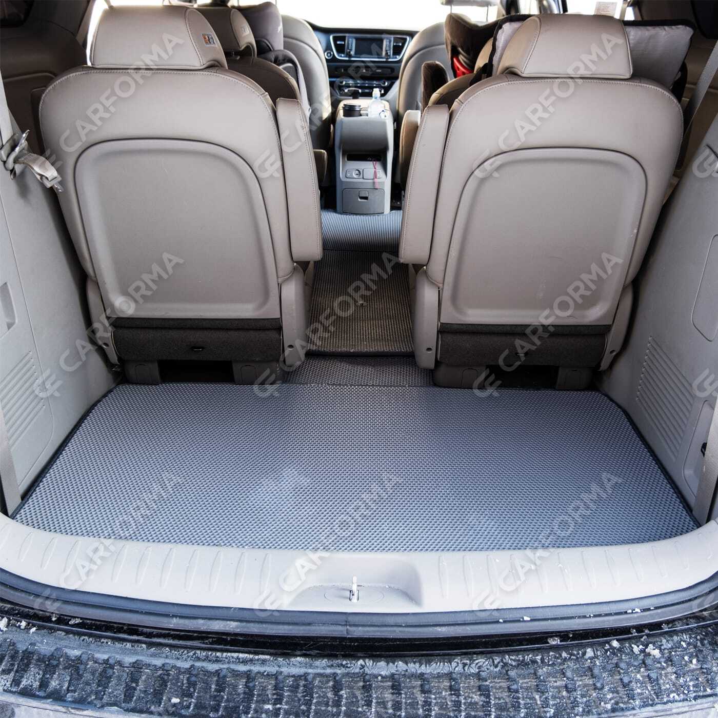 EVA коврики на KIA Carnival III 9 мест и 11 мест 2014&nbsp;-&nbsp;2021 в Смоленске