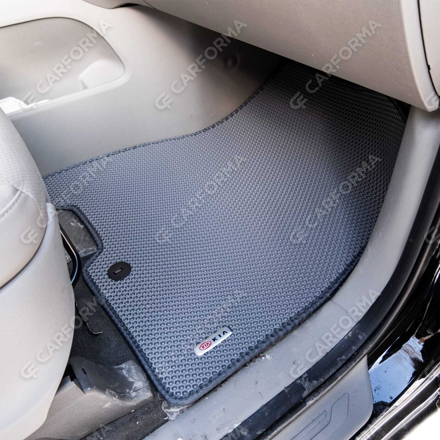 Ворсовые коврики на KIA Carnival III 7 мест 2014&nbsp;-&nbsp;2021 в Смоленске