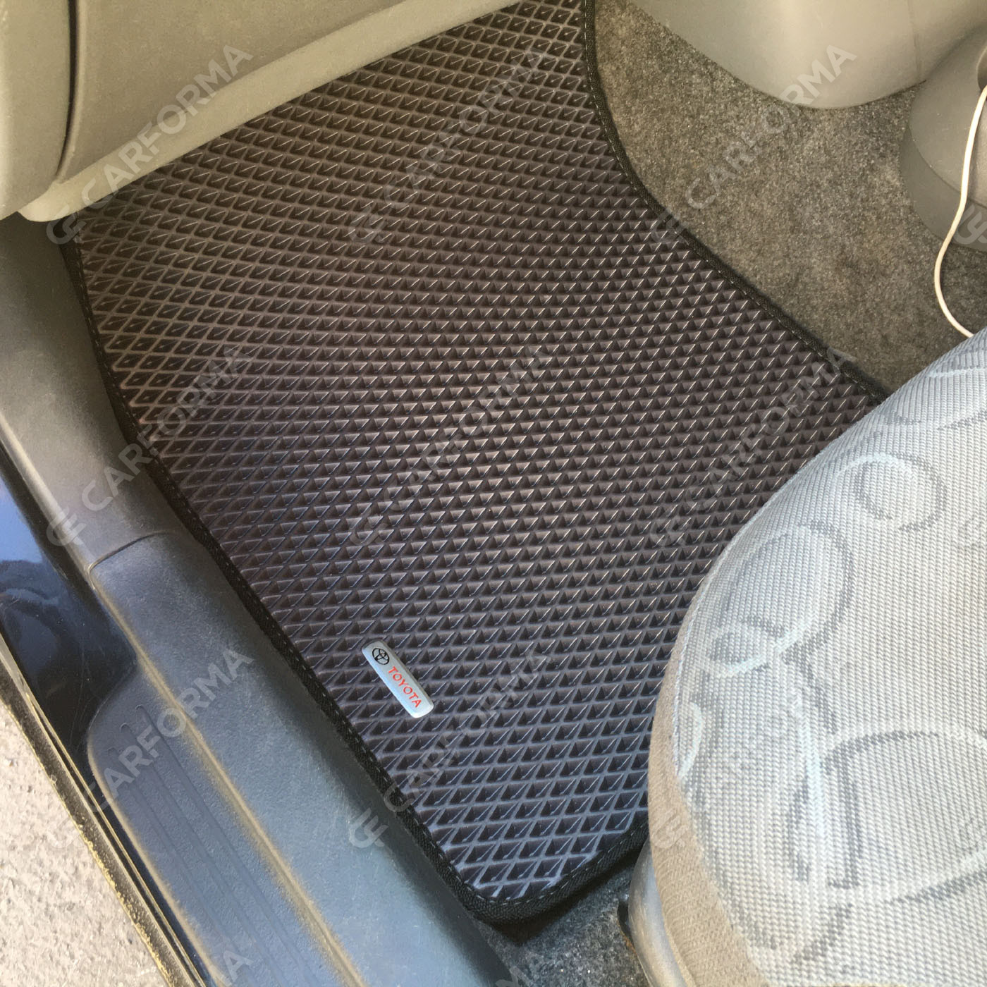 Ворсовые коврики на Toyota Vitz I 1998&nbsp;-&nbsp;2005 в Смоленске