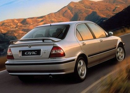 Ворсовые коврики на Honda Civic VI 5d 1995 - 2000 в Смоленске