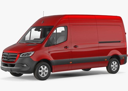 Ворсовые коврики на Mercedes Sprinter (W907/W910) 2018 - 2025 в Смоленске