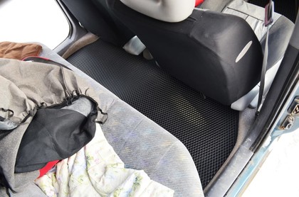 Ворсовые коврики на Toyota Raum I 1997 - 2003 в Смоленске