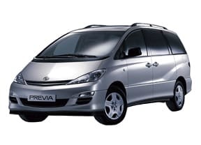 EVA коврики на Toyota Previa (XR30, XR40) 2000 - 2007 в Смоленске