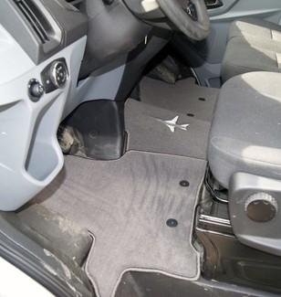 Ворсовые коврики на Ford Transit VII 2014 - 2025 в Смоленске