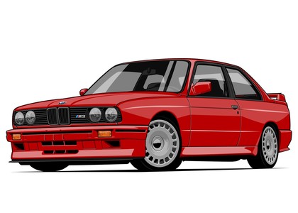 Ворсовые коврики на BMW 3 (E30) 1982 - 1994 в Смоленске