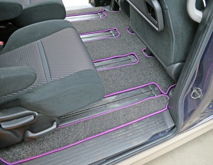 Ворсовые коврики на Honda StepWGN V 2015 - 2021 в Смоленске