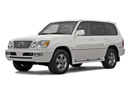 Ворсовые коврики на Lexus LX 470 1997 - 2007 в Смоленске