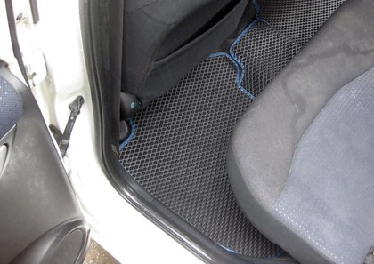 Ворсовые коврики на Honda Fit II 2007 - 2013 в Смоленске
