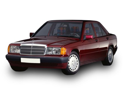 Ворсовые коврики на Mercedes 190 (W201) 1982 - 1993 в Смоленске