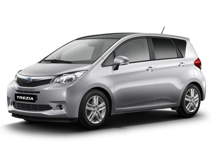 Коврики на Subaru Trezia 2010 - 2016 в Смоленске
