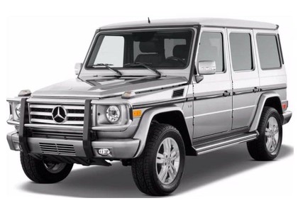 Ворсовые коврики на Mercedes G (W463) рестайлинг 2001 - 2018 в Смоленске