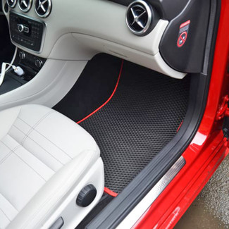 Ворсовые коврики на Mercedes GLA (X156) 2014 - 2020 в Смоленске