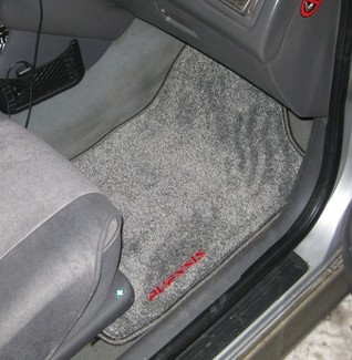 Ворсовые коврики на Toyota Avensis I 1997 - 2002 в Смоленске