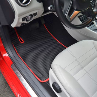 Ворсовые коврики на Mercedes GLA (X156) 2014 - 2020 в Смоленске