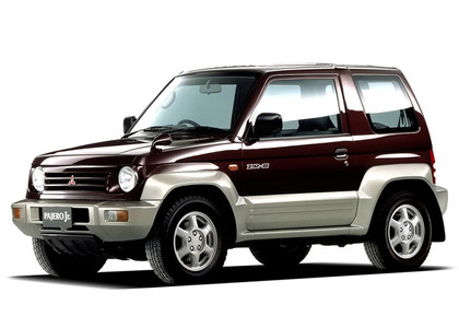 Ворсовые коврики на Mitsubishi Pajero Junior 1995 - 1998 в Смоленске