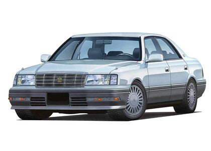 Ворсовые коврики на Toyota Crown (S150) 1995 - 2001 в Смоленске