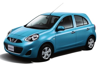 Ворсовые коврики на Nissan March (K13) 2010 - 2017 в Смоленске