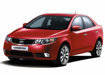 Ворсовые коврики на KIA Cerato II 2009 - 2013 в Смоленске