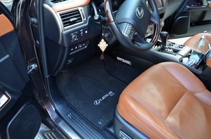 Ворсовые коврики на Lexus GX 460 2009 - 2023 в Смоленске