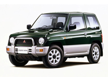 Ворсовые коврики на Mitsubishi Pajero Mini I 1994 - 1998 в Смоленске