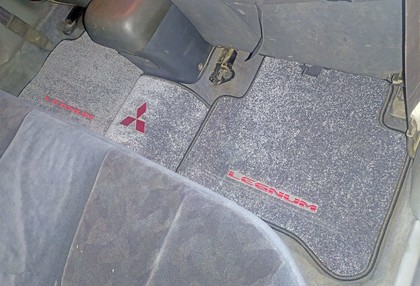 Ворсовые коврики на Mitsubishi Galant VIII 1996 - 2005 в Смоленске