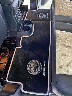 Ворсовые коврики на Mercedes G (W463) рестайлинг 2001 - 2018 в Смоленске
