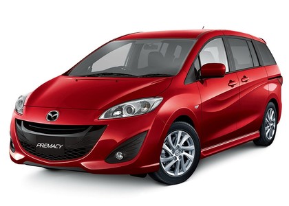 Ворсовые коврики на Mazda Premacy III 2010 - 2018 в Смоленске