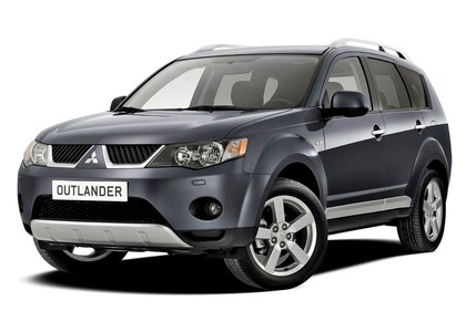 Ворсовые коврики на Mitsubishi Outlander XL 2005 - 2013 в Смоленске