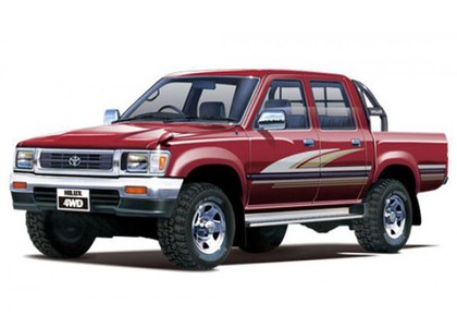 Ворсовые коврики на Toyota Hilux V 1988 - 1997 в Смоленске