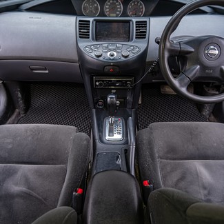 Ворсовые коврики на Nissan Primera (P12) 2001 - 2008 в Смоленске