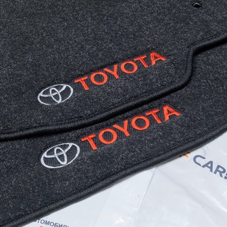 EVA коврики на Toyota Fortuner II 2015 - 2025 в Смоленске