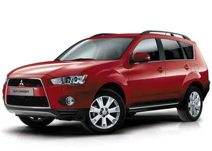 Ворсовые коврики на Mitsubishi Outlander XL 2005 - 2013 в Смоленске