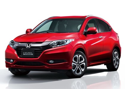 Ворсовые коврики на Honda Vezel I 2013 - 2021 в Смоленске
