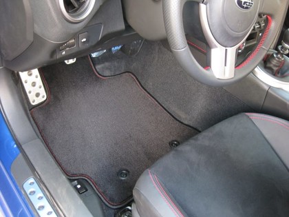 Ворсовые коврики на Subaru BRZ 2012 - 2020 в Смоленске