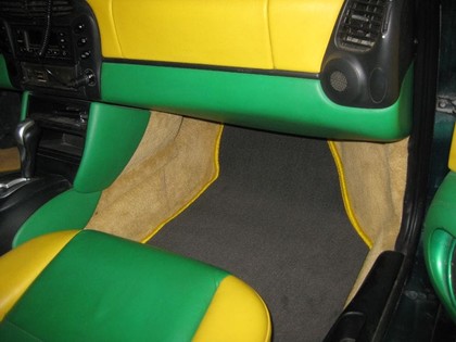 EVA коврики на Porsche Boxster (986) 1996 - 2004 в Смоленске