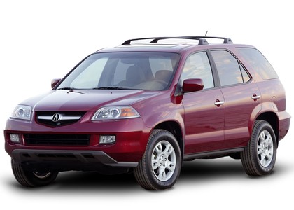 Ворсовые коврики на Acura MDX I 2000 - 2006 в Смоленске