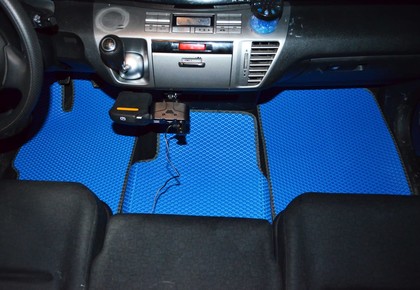 Ворсовые коврики на Honda FR-V 2004 - 2009 в Смоленске