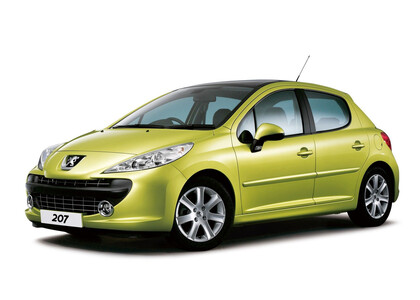 Ворсовые коврики на Peugeot 207 2006 - 2012 в Смоленске