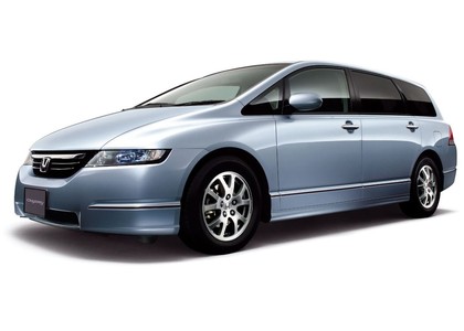 Ворсовые коврики на Honda Odyssey III 2004 - 2010 в Смоленске