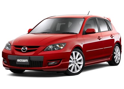 Ворсовые коврики на Mazda 3 2003 - 2009 в Смоленске