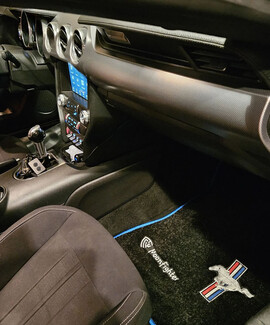 Ворсовые коврики на Ford Mustang VI 2013&nbsp;-&nbsp;2023 в Смоленске