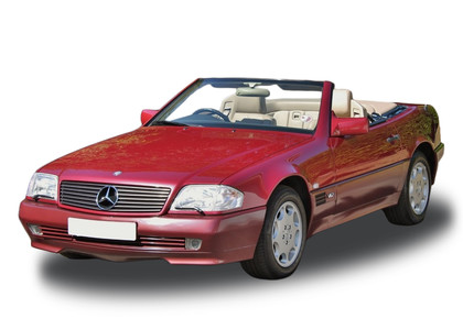 Ворсовые коврики на Mercedes SL (R129) 1989 - 2002 в Смоленске